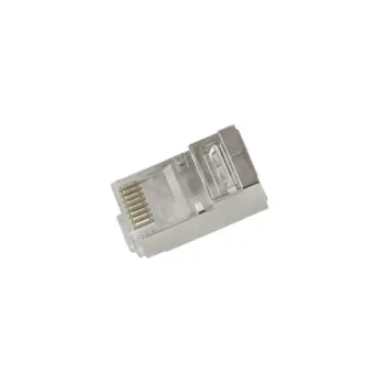 Connecteur RJ45 Cat6 Blindé traversant ''Pass-through'' par 50