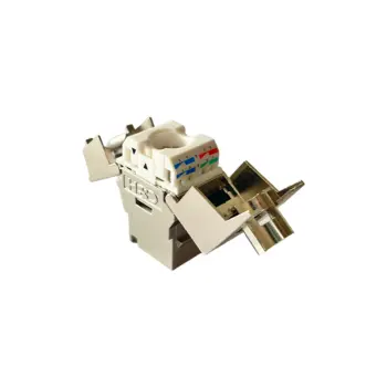 HsD - Embase RJ45 Keystone Cat 6a FTP à sertissage rapide