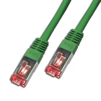 Cordon Cat 6 SSTP Vert LSOH - 3m