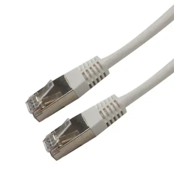 Cordon Cat 6 FTP Blanc - 1m