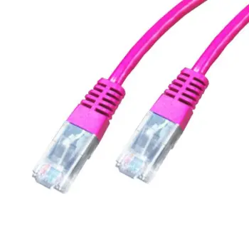 Cordon Cat 6 UTP Rose - 0.25m - NPR