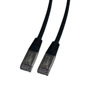 Cordon Cat 6 FTP LSOH Noir - 0.25m - NPR