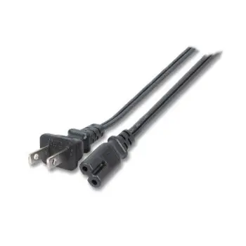 Cordon secteur USA bipolaire - 1.8m - EOL