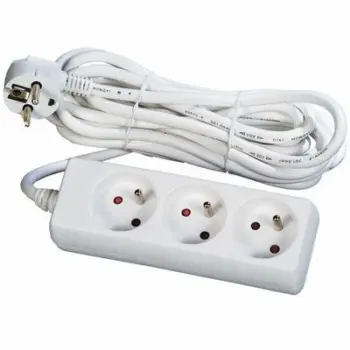 UPTEC - Multiprise 2P+T 3 prises - 4m