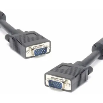 Cordon SVGA OR avec ferrites M/M - 3 coax - AWG28 - 50m - EOL