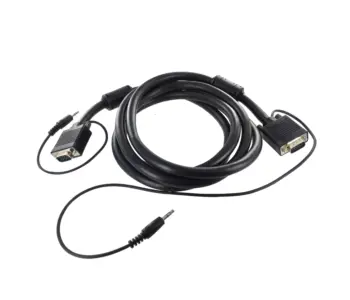 Cordon SVGA + Audio "Platinum" Full Pin - AWG26 - M/M - 2m - NPR
