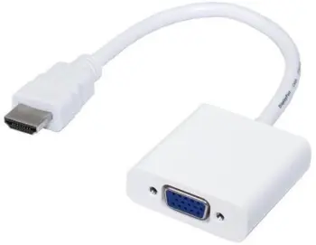 Adaptateur HDMI 1080p M (entrée) vers VGA F (sortie) – 0.15m