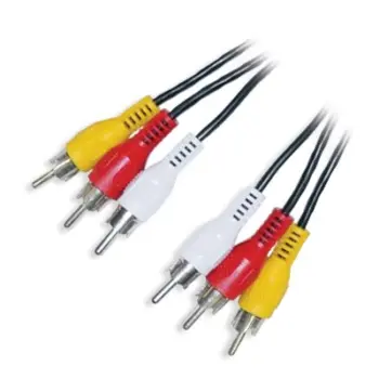 Cordon 3 RCA Audio Vidéo M / M - 1.2m