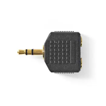 Adaptateur stéréo 2 x Jack 3.5 F / Jack 3.5m - NPR