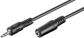 Rallonge Jack stéréo 3.5mm M/F - 5m - EOL