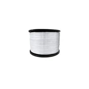 Câble Haut-Parleur Gamme Pro - Gainage rond - 2x1.5mm² - Blanc - 100m