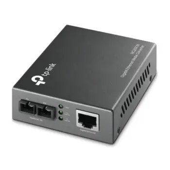 TP-LINK Transceiver RJ45 Gigabit / Fibre Optique multimode SC MC200CM