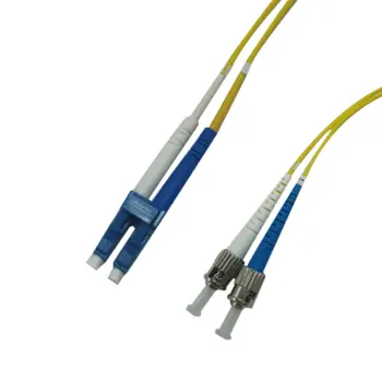 Cordon FO Duplex monomode 9/125 ST / LC - 1m - NPR