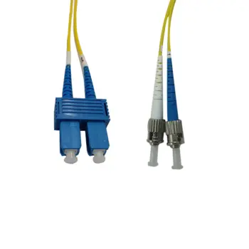 Cordon FO Duplex monomode 9/125 ST / SC - 5m - NPR