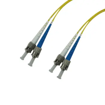 Cordon FO Duplex monomode 9/125 ST / ST - 5m - NPR