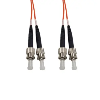 Cordon FO Duplex multimode 50/125 - ST / ST - 10m - NPR