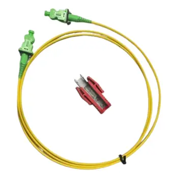 Jarretière splx SCAPC-SCAPC G657A2 - 2 connecteurs sécurisés-6.5m NPR