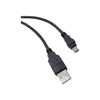 Cordon USB 2.0 A-MiniB M / M Noir - 5m - EOL