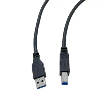 Cordon USB 3.0 A-B M / M - Noir - 1.80m
