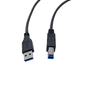 Cordon USB 3.0 A-B M / M - Noir - 5m