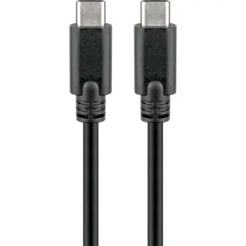 Cordon USB-C 3.2 Gen1x1 - 5Gbps - SuperSpeed - 60W - 0.5m