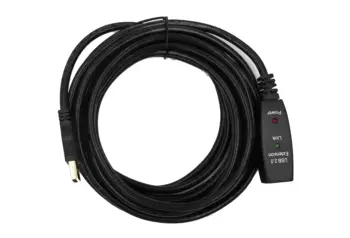 Rallonge amplifiée USB2.0 AA M/F – 5m (option alim secteur possible)