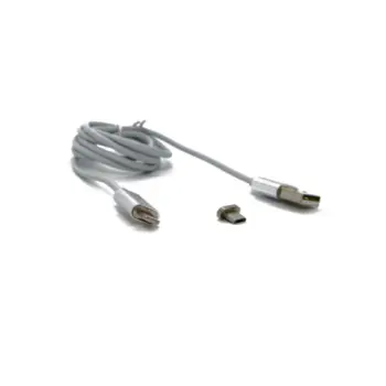 Cordon charge magnétique USB A vers micro USB + Lightning - 1m - EOL