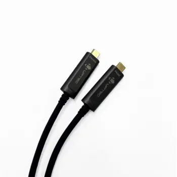 Cordon USB-C 3.2 Gen1x2 FO - 10Gbps 4W - M/M - 10m