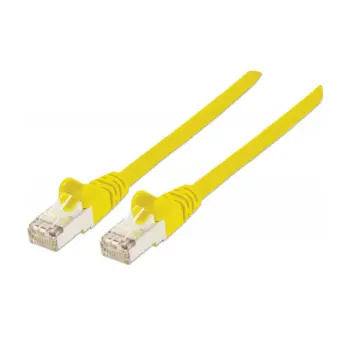 HSD - Câble patch Cat.7 S/FTP 4 paires LSZH - JAUNE - T1000m
