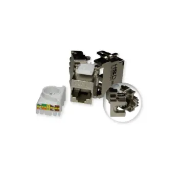HSD - Connecteur RJ45 sans outils Zamac Cat.6A FTP