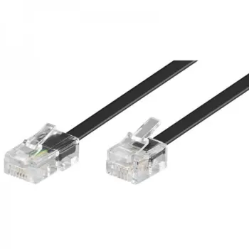 Cordon Numéris RJ11/RJ45 noir - 10m - EOL
