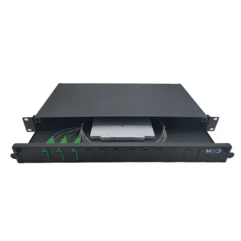 HSD v2 - Tiroir optique 12 SC Dx OS2 équipé de 3T SCAPC Dx & 6P