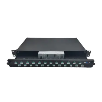 HSD v2 - Tiroir optique 24 LC Dx multimode équipé de 24T LC Dx