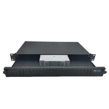 HSD v2 - Tiroir optique 24 SC Dx monomode équipé de 24T SCAPC Dx