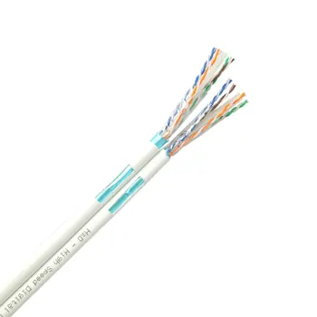 HsD - Câble monobrin - Cat6 F/UTP - 2x4 paires blanc LSZH Dca - 500m