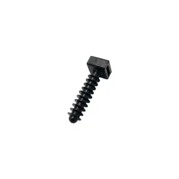 Chevilles pour colliers de serrage mécan. 8.9x43 Noir - Sachet de 250