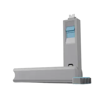 Kit 4 verrous bloqueurs port USB Type C + clé deverrouillage Bleu NPR
