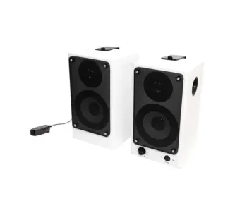 Enceintes 2x40W RMS avec télécommande filaire