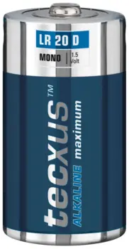 Piles alcaline LR 20 - D - pack de 2