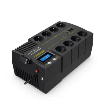 NITRAM - Onduleur "brique" 1000VA 600W - FRx8 - PB1000LCD