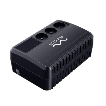 NITRAM - Onduleur "brique" 600VA 360W - FRx3 - BU600E-FR