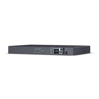 NITRAM - ATS de 16A - 2 prises IEC C19 et 8 prises IEC C13 - PDU44005