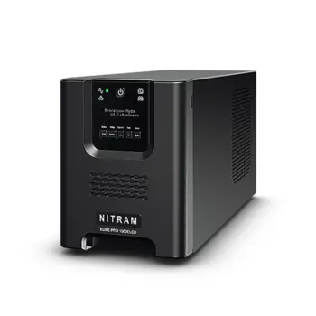 NITRAM - Onduleur Tour écran 1500VA 1350W - C13x8 - ElitePro1500ELCD