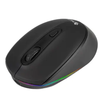 NGS - Souris sans-fil 2,4Ghz+BT3.0+BT5.0 -rechargeable USB-C- SMOG-RB