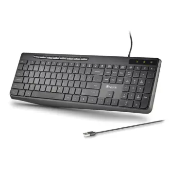 NGS - Clavier filaire ultra-mince silencieux connexion USB-A -SPECTRA