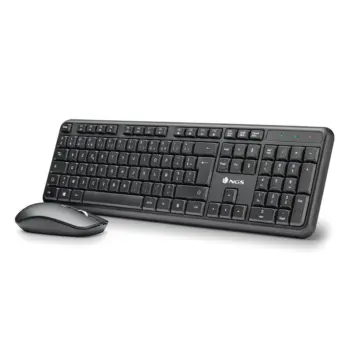 NGS - Kit clavier et souris sans fil - Noir - SERENITY KIT