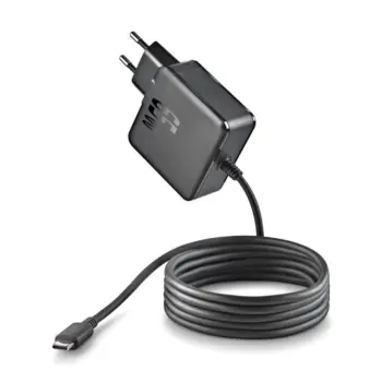 NGS - Chargeur mural noir 65W USB-C ordi tablette smart. - GAN65W-C