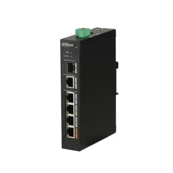 DAHUA - PFS3106-4ET-60-V2 Switch 4 ports PoE2