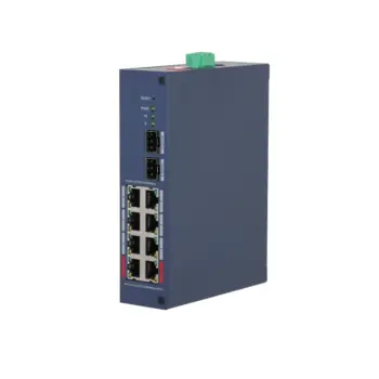 DAHUA - CHS4210-8GT-110 Switch 10 ports dont 8 Poe Giga +2xSFP