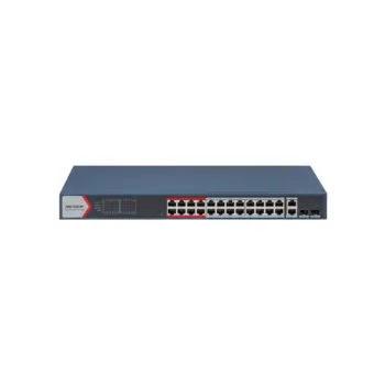 HIKVISION - DS-3E1326P - Switch manageable 24 ports 10/100 Mbps PoE